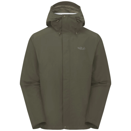 Veste homme Rab Downpour Jacket vert