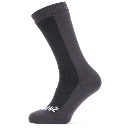 Chaussettes imperméables SealSkinz Starston 2023 noir / gris black/grey