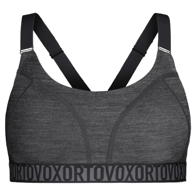 Soutien-gorge sport Ortovox 150 Essential Sports Top noir Black Raven Blend