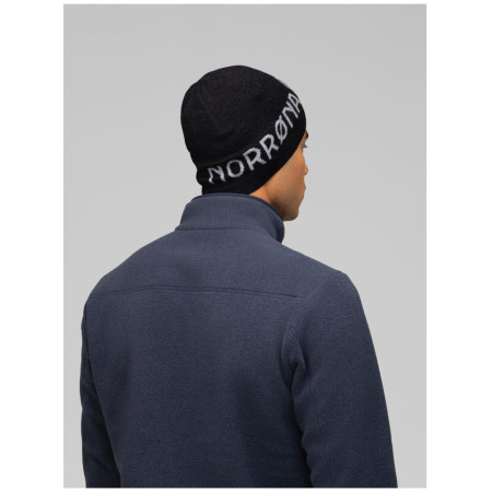 Bonnet Norrona 29 light merinoUll logo Beanie