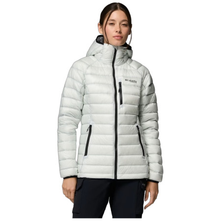 Doudoune femme Columbia Arctic Crest Down Hooded Jacket blanc White