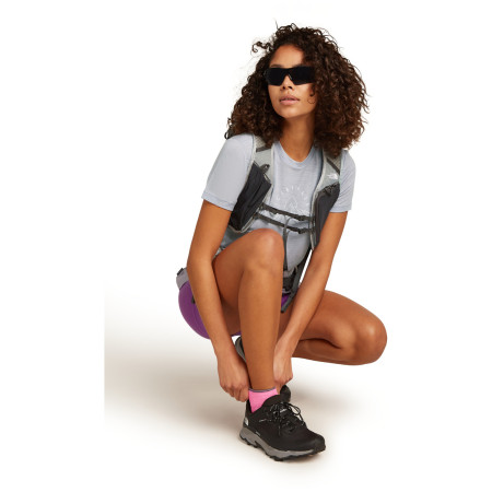 T-shirt fonctionnel femme Icebreaker W Mer 150 Tech Lite SS Tee Sunrise Sumit