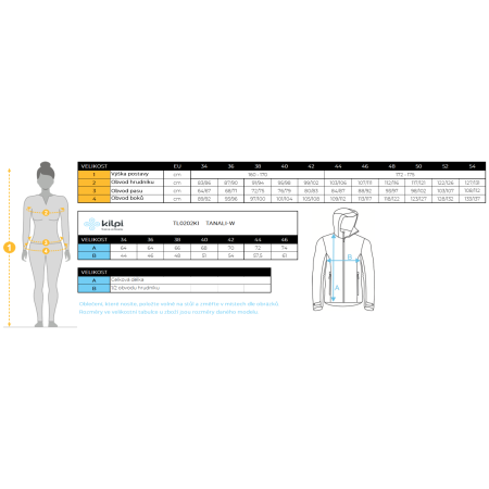 Sweat-shirt femme Kilpi Tanali-W