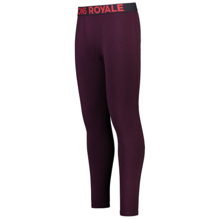 Pantalon sous-vêtement homme Mons Royale Olympus Legging violet Wine/Iron