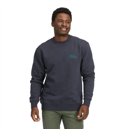 Sweat-shirt homme Black Diamond M Mini Stacked Crewneck