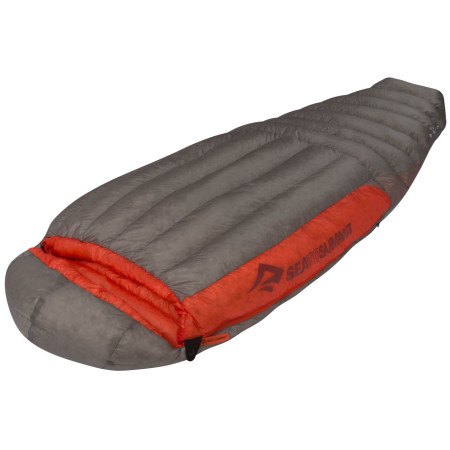 Sac de couchage en plumes Sea to Summit Flame FmII - Women's Long gris / rouge DarkGray/Paprika