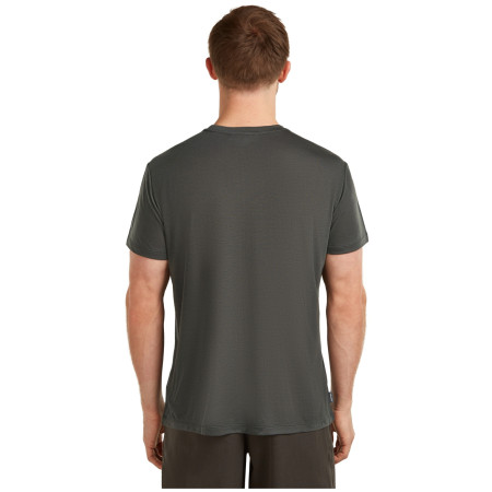 T-shirt fonctionnel homme Icebreaker Merino Blend Core SS Tee Single Line Camp