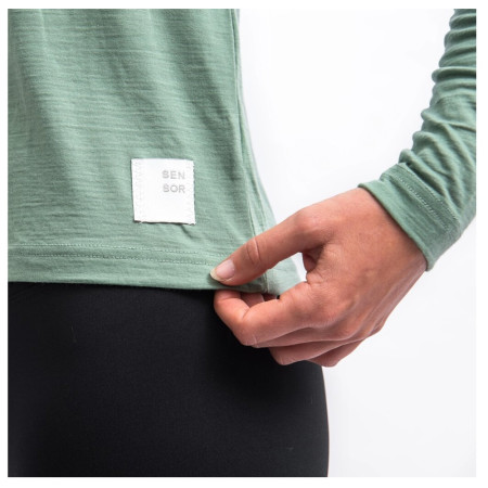 T-shirt fonctionnel femme Sensor Merino Cordura à manches longues