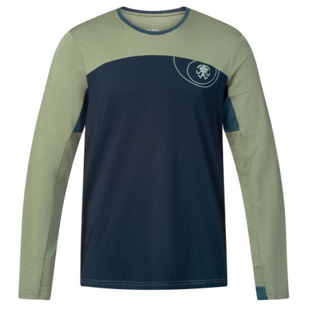 T-shirt homme Rafiki Pitone vert - bleu dark navy/oil green