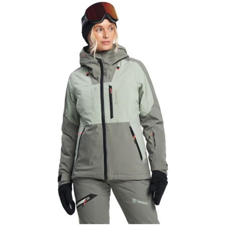 Veste de ski femme Tenson Orbit Ski Jacket vert / gris Grey Green