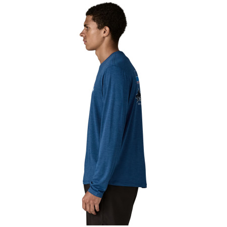 T-shirt homme Patagonia M's L/S Cap Cool Daily Shirt - '73 Skyline