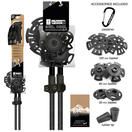 Bâtons de ski alpin Fizan Aria