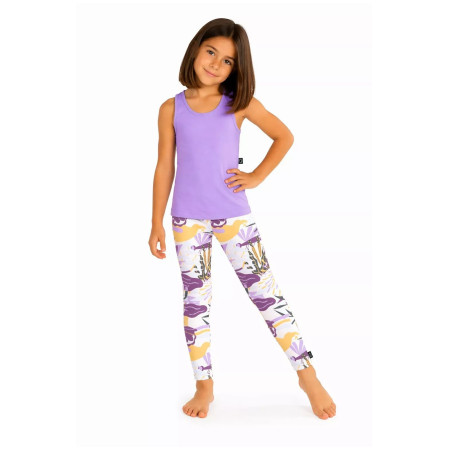 Leggings enfant Wouki Kyugi Festive Lila