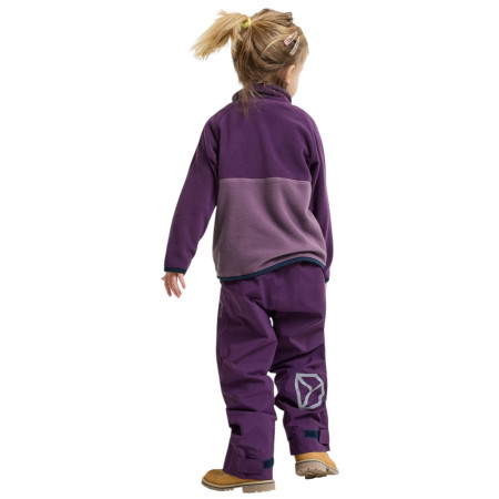 Sweatshirt enfant Didriksons Monte Kids Half Bu 6 Northen Purple