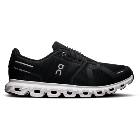 Chaussures de running hommes On Running Cloud 6 noir / blanc Black/White