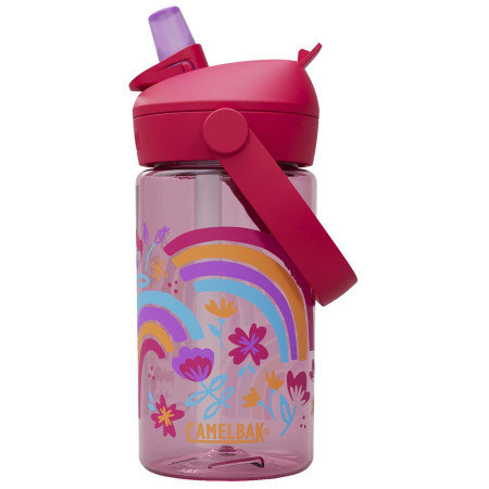 Bouteille Camelbak Thrive Flip Straw Kids 0,4l rose Rainbow Floral