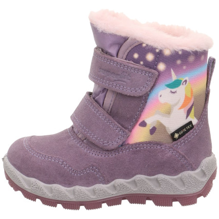 Bottes d'hiver enfant Superfit Icebird Lila/Rosa