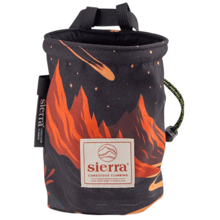 Sac à magnésie SIERRA Climbing Element Series noir / orange
