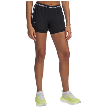 Short femme Under Armour Tech Play Up 2in1 Shorts noir