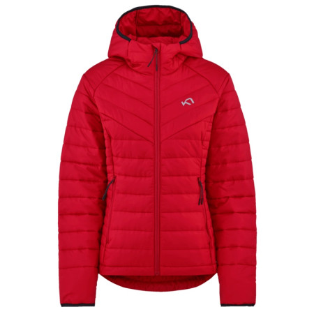 Veste d'hiver femme Kari Traa Aada Primaloft Jacket rouge Heart