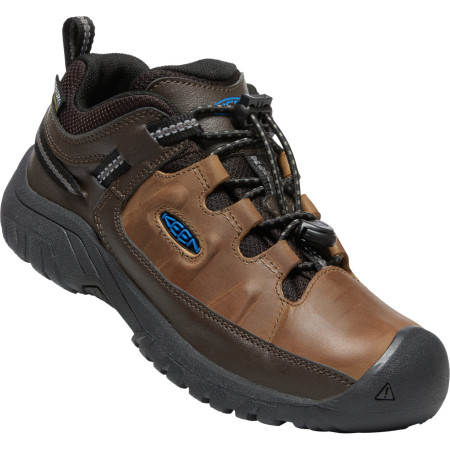 Chaussure randonnée enfant Keen Targhee Low Wp Youth brun coffee bean/bison