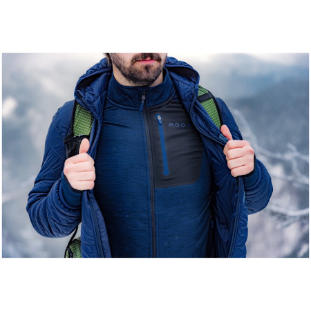 Sweat-shirt homme MOOA Nyore Grid 220