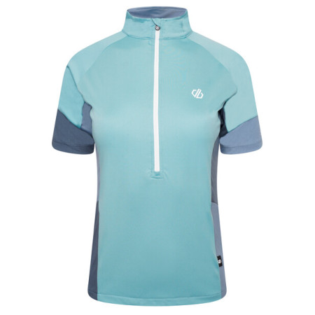 Maillot vélo femme Dare 2b CompassionIIJrsey 2022 bleu / vert MdbrkGrn/Blu