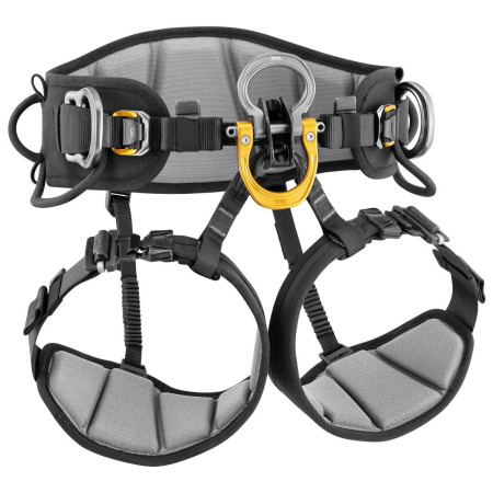 Harnais de sécurité Petzl Astro Sit noir / jaune Black, Yellow