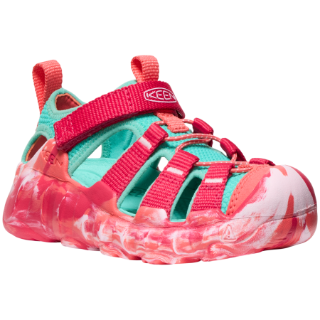 Sandales enfant Keen Hyperport H2 Ch rose / vert raspberry/pool blue