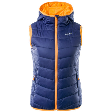 Gilet femme Hi-Tec Lady Solnis bleue EveningBlue/GrenadineOrange