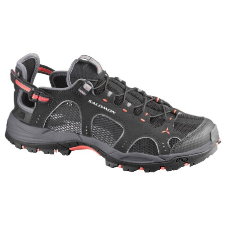 Sandales femme Salomon Techamphibian 3 W noir / rouge Black/DarkCloud/Papaya