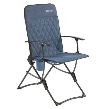 Chaise Outwell Draycote bleue Blue