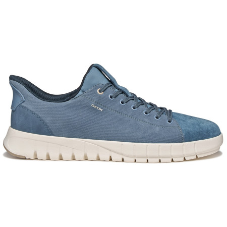 Chaussures homme Geox U Flextride Plus bleu foncé JEANS