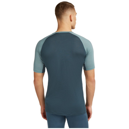 T-shirt fonctionnel homme Icebreaker M Mer 125 ZoneKnit SS Crewe