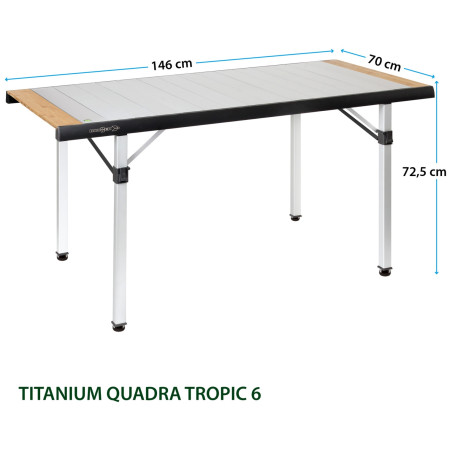 Table Brunner Quadra Tropic Adjustar 6