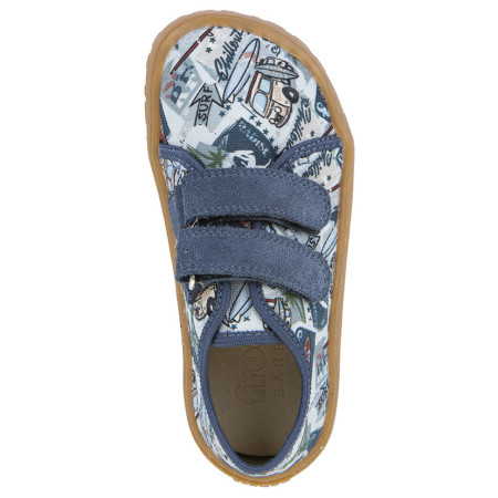 Baskets pour enfant Frodo Barefoot canvas Light Blue