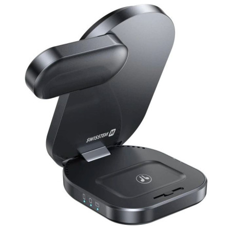 Chargeur sans fil Swissten MagBase 3-in-1