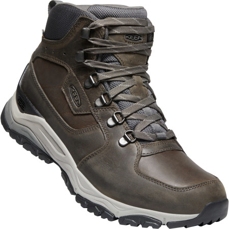Chaussures randonnée homme Keen Innate Leather Mid Wp M brun Almond