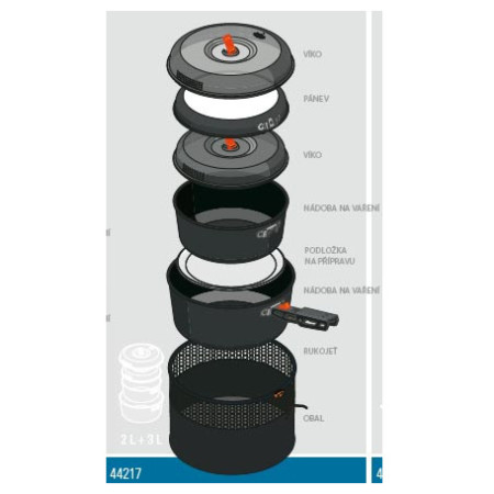 Set de vaisselle GSI Outdoors Bugaboo Base Camper Medium