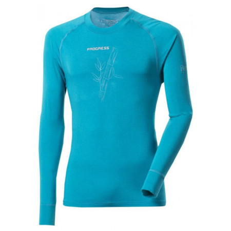 T-shirt thermique homme Progress Termotriko E NDR 28DA bleue Turquoise