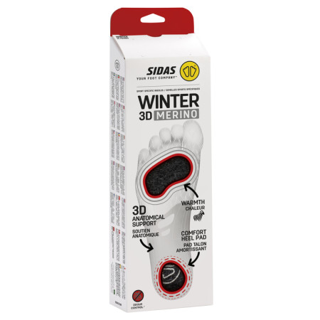 Semelles chaussures Sidas Winter 3D Merino