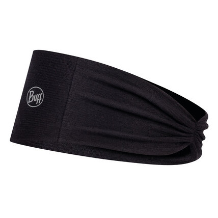 Bandeau Buff Coolnet UV+ Tapered Headband vert solid black