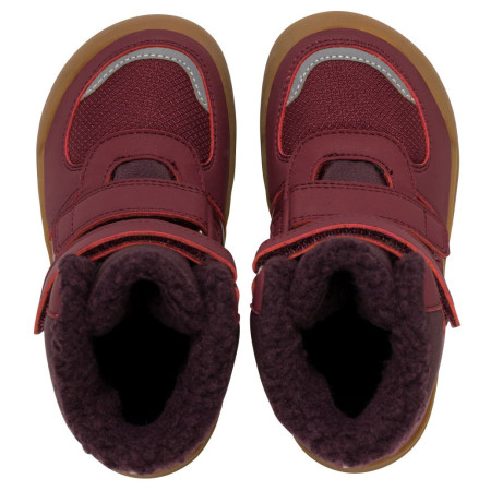 Bottes d'hiver enfant Viking Outdoor Footwear Rowan Barefoot Warm WP 2V Wine