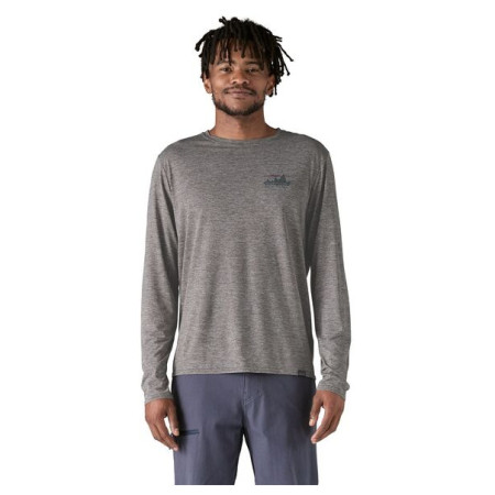 T-shirt homme Patagonia M's L/S Cap Cool Daily Graphic Shirt