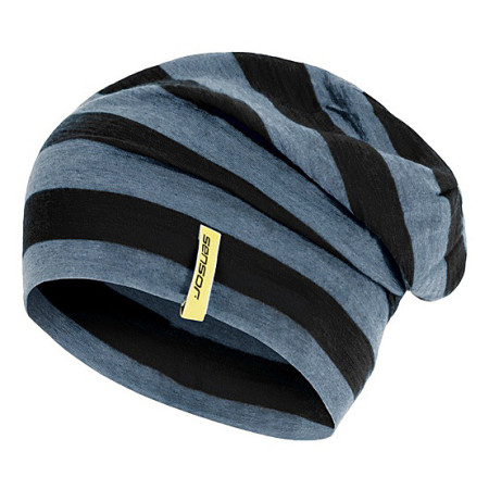 Bonnet Sensor Merino Wool noir / gris BlackStripes