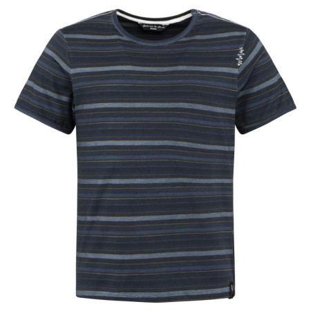 T-shirt homme Chillaz Kamu Stripes bleue Multicolor Blue