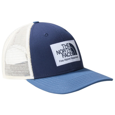Casquette The North Face Deep Fit Mudder Trucker bleu / blanc SHADY BLUE/SUMMIT NAVY