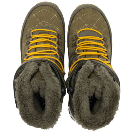 Bottes d'hiver enfant Regatta Elbourne Junior Bark Green/Sunset