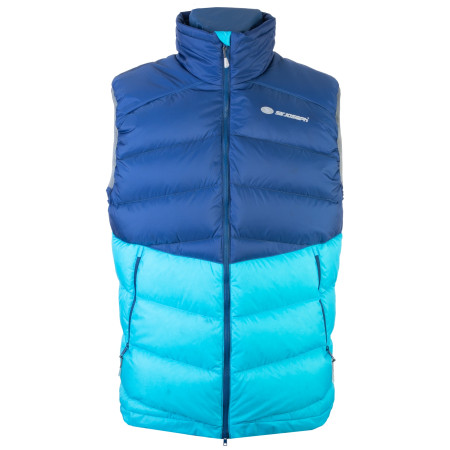 Gilet homme Sir Joseph Ladak Man Vest bleu / bleue claire Navy/Turquoise