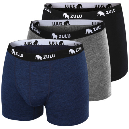 Caleçon homme Zulu Merino 160 4in 3-pack